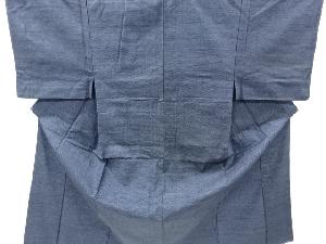 アンティーク　亀甲絣織り出し手織り真綿紬男物着物アンサンブル